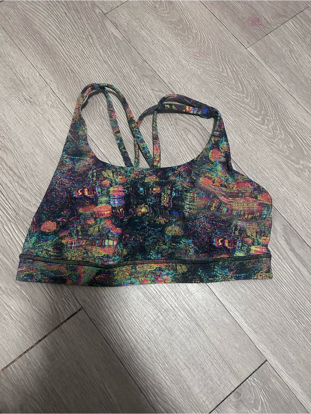 Multicolor Strappy Sports Bra - Women Intimates